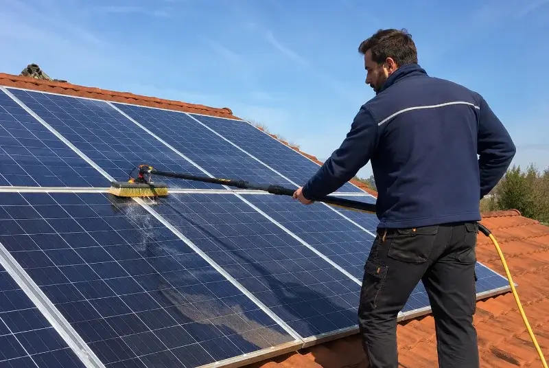 Nettoyage et entretien de panneaux solaires à Saint-Agnant