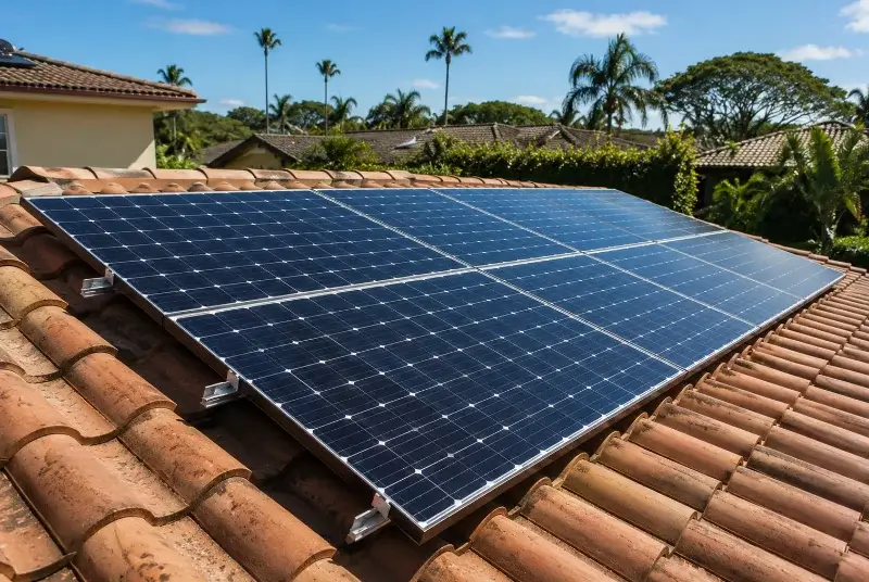 Installation de panneaux solaires à Saint-Agnant